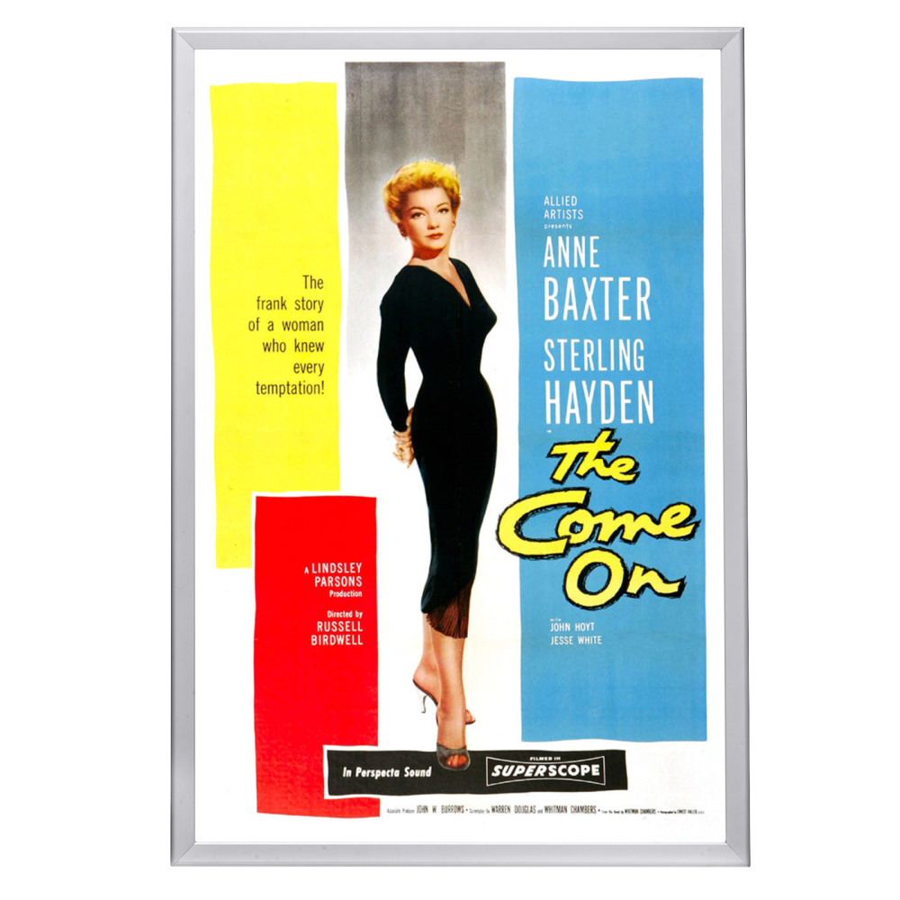 "Come On" (1956) Framed Movie Poster