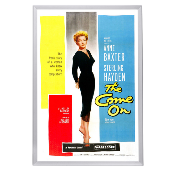 "Come On" (1956) Framed Movie Poster