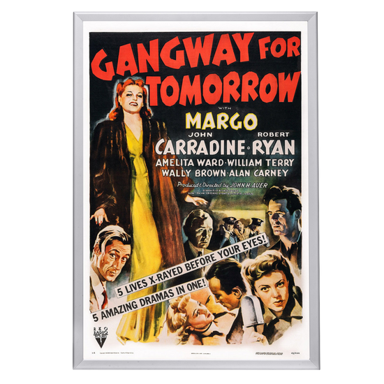 "Gangway For Tomorrow" (1943) Framed Movie Poster