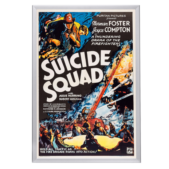 "Suicide Squad" (1935) Framed Movie Poster