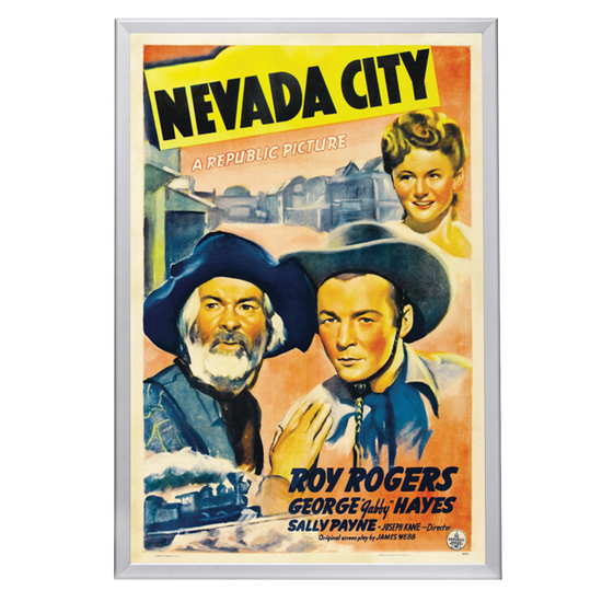 "Nevada City" (1941) Framed Movie Poster