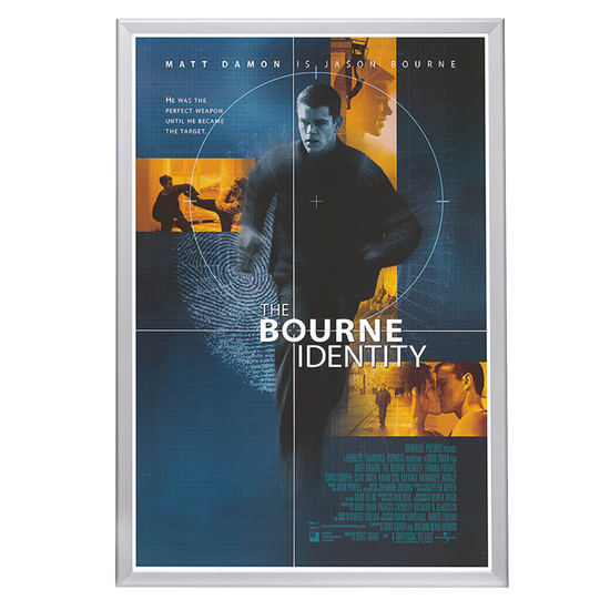 "Bourne Identity" (2002) Framed Movie Poster