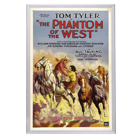 "Phantom Of The West" (1931) Framed Movie Poster