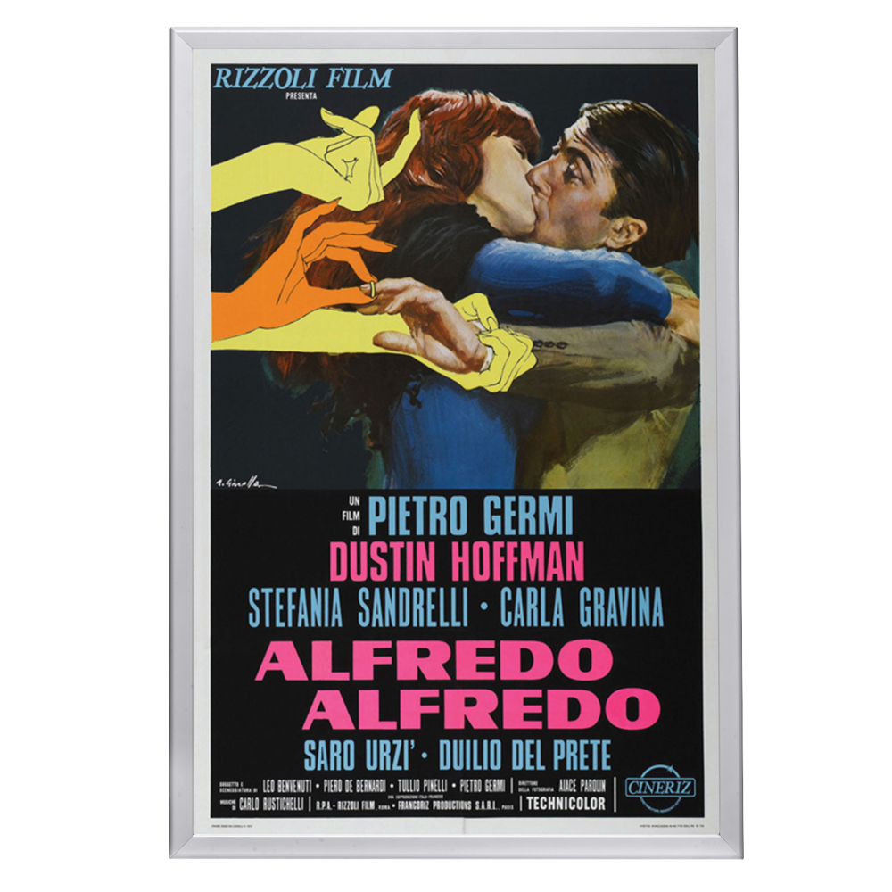 "Alfredo, Alfredo" (1972) Framed Movie Poster
