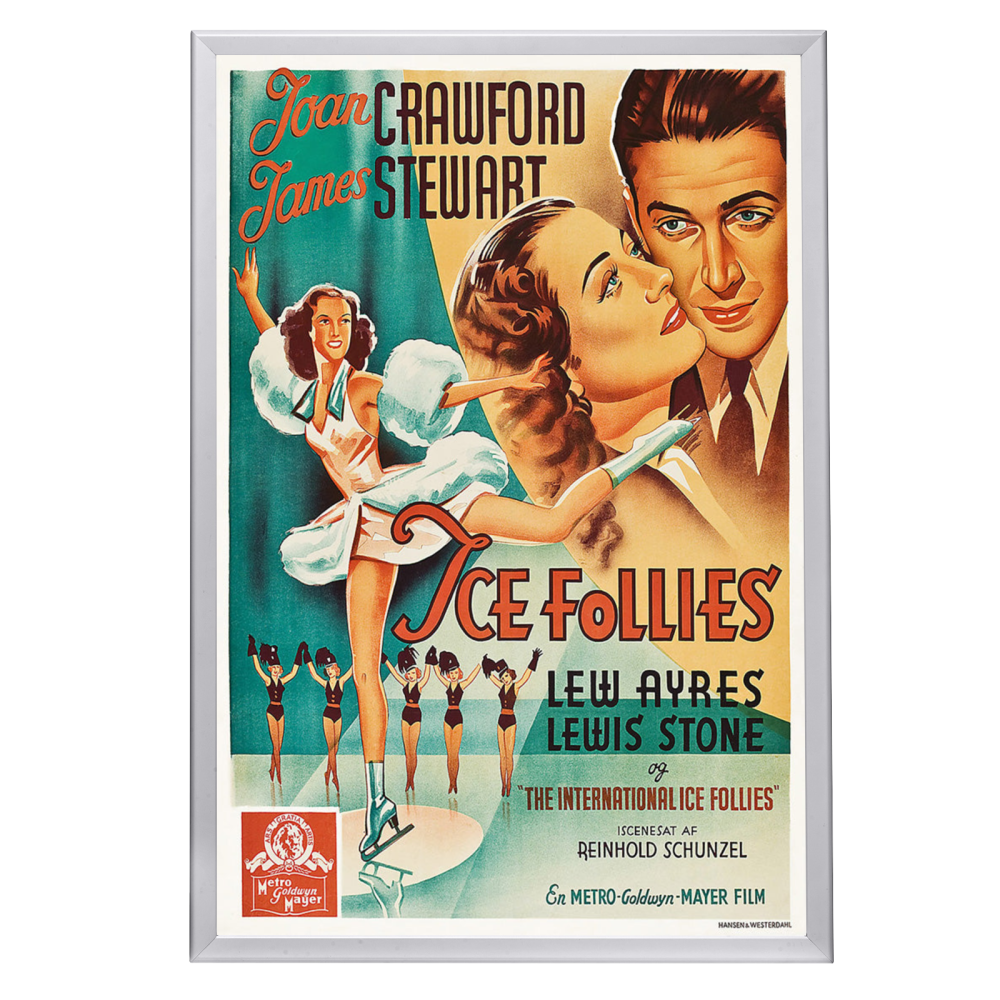 "Ice Follies Of 1939" (1939) Framed Movie Poster