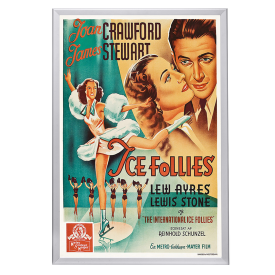 "Ice Follies Of 1939" (1939) Framed Movie Poster