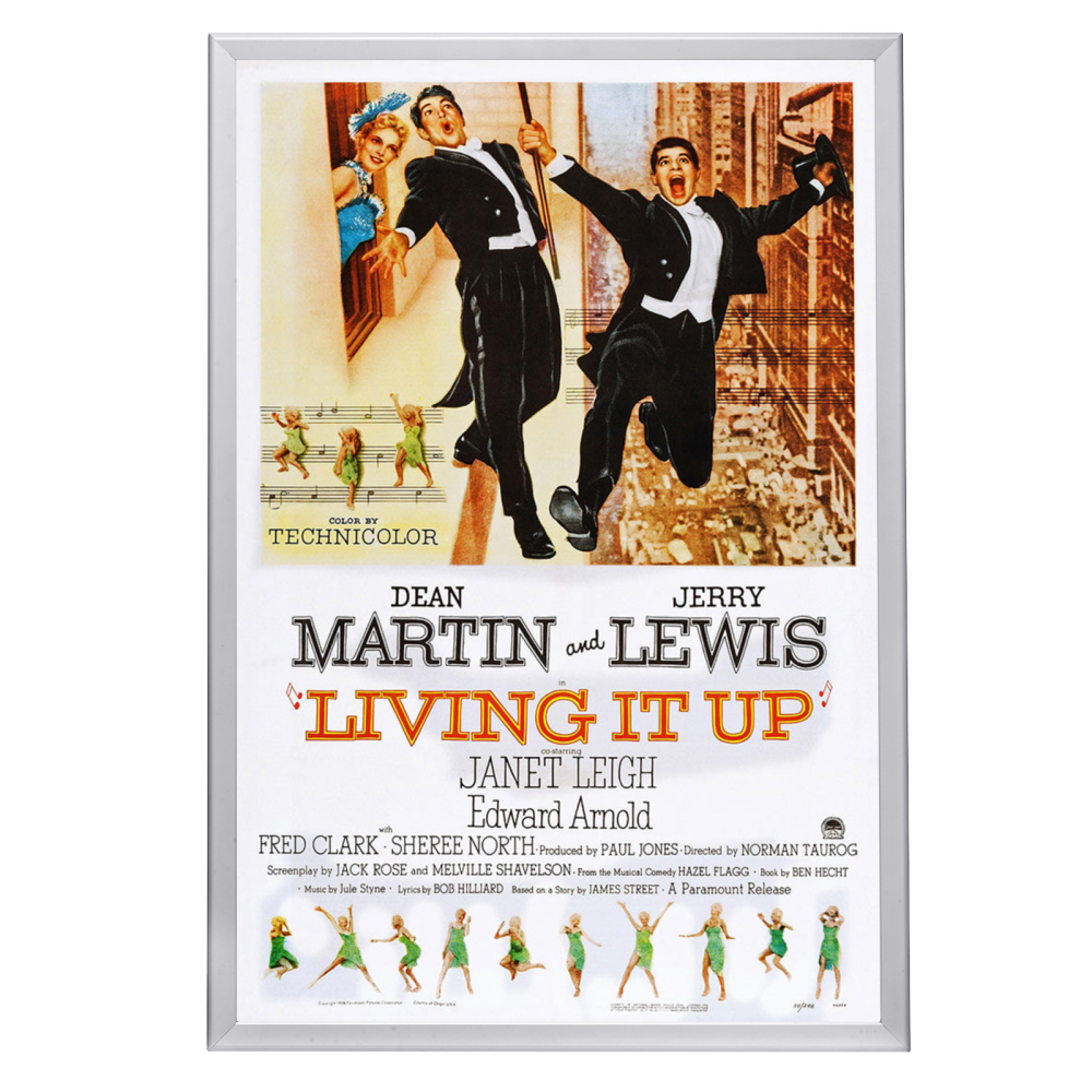 "Living It Up" (1954) Framed Movie Poster