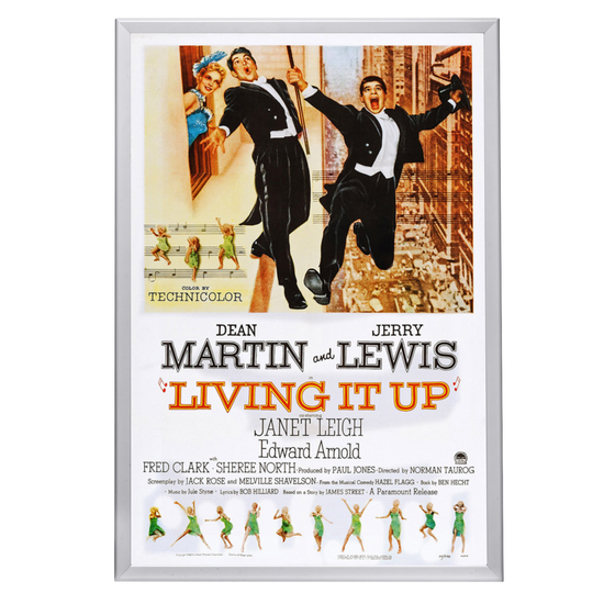 "Living It Up" (1954) Framed Movie Poster