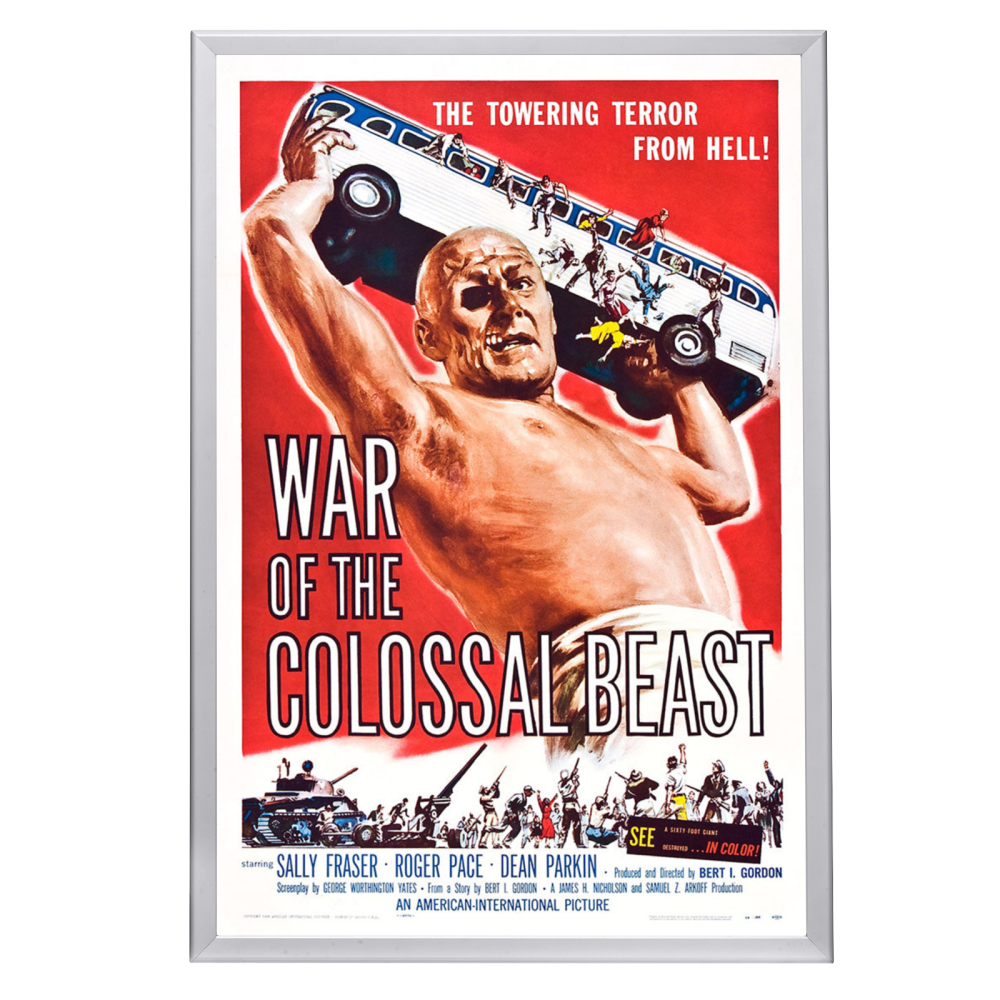 "War Of The Colossal Beast" (1958) Framed Movie Poster