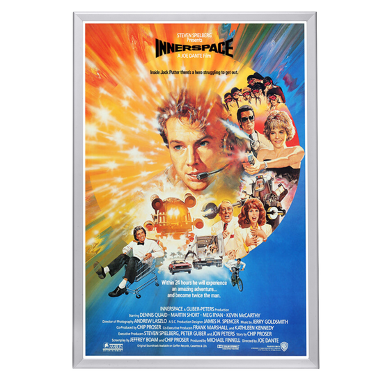 "Innerspace" (1987) Framed Movie Poster