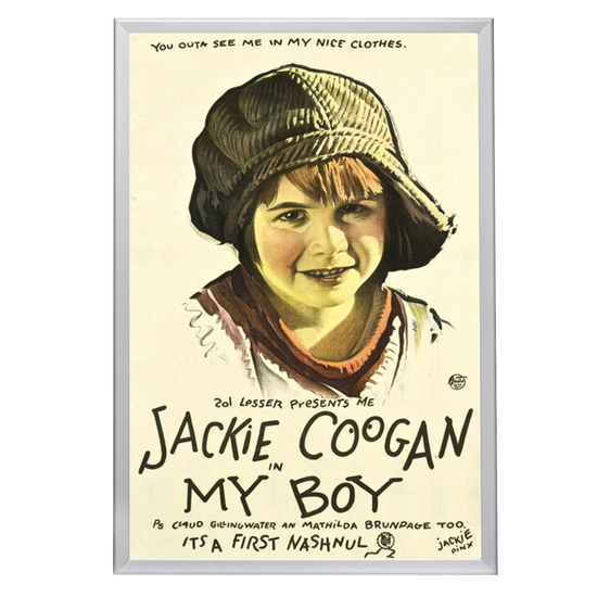 "My Boy" (1921) Framed Movie Poster