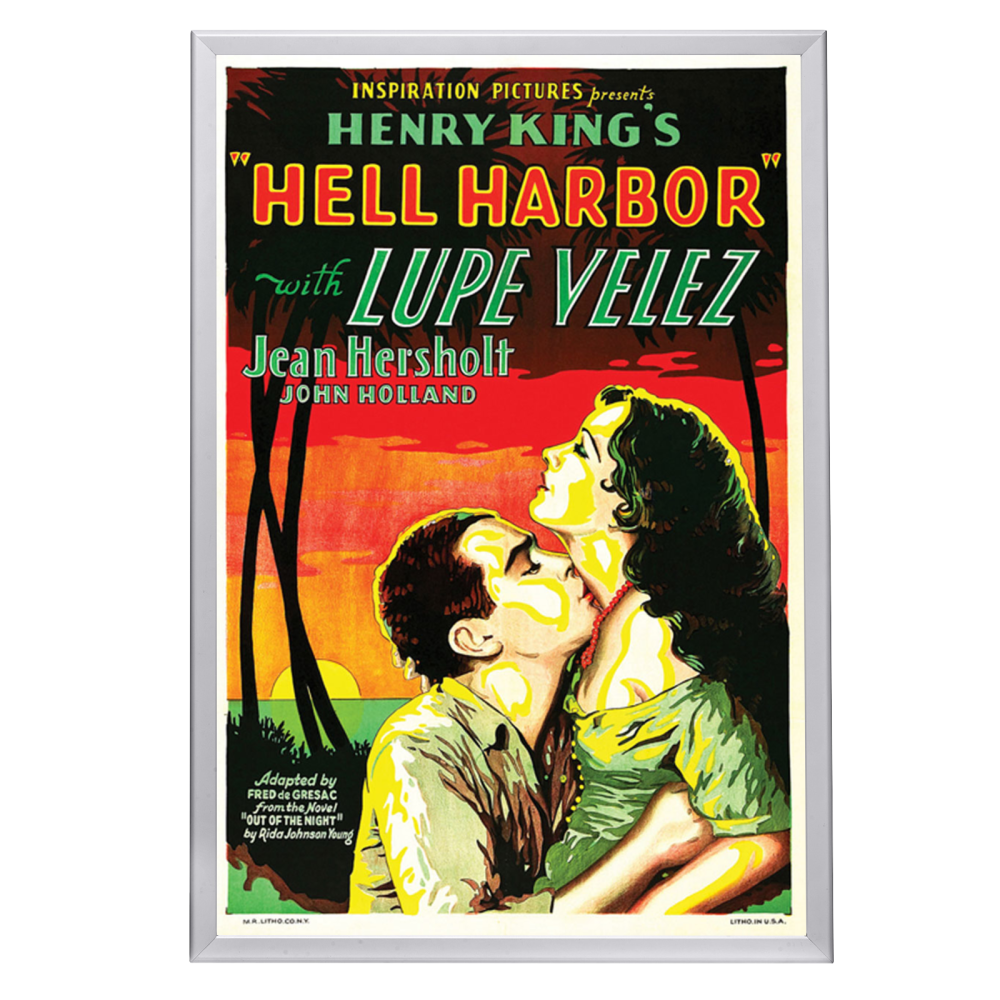 "Hell Harbor" (1930) Framed Movie Poster