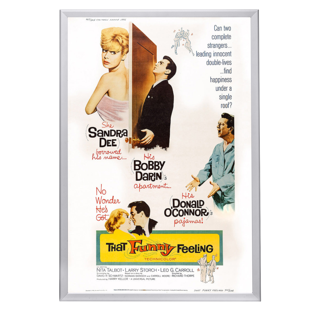 "That Funny Feeling" (1965) Framed Movie Poster