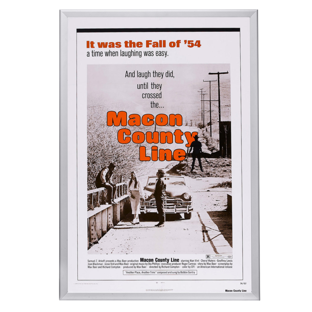 "Macon County Line" (1974) Framed Movie Poster