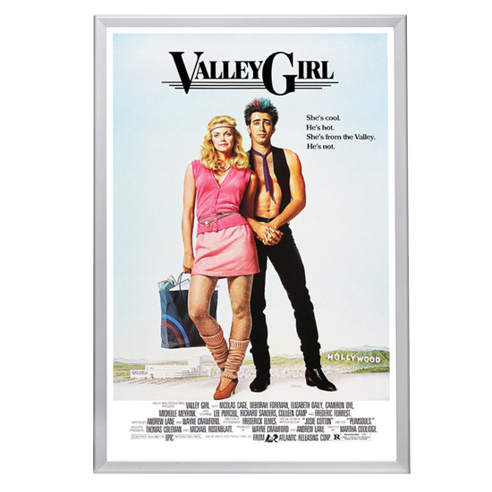 "Valley Girl" (1983) Framed Movie Poster