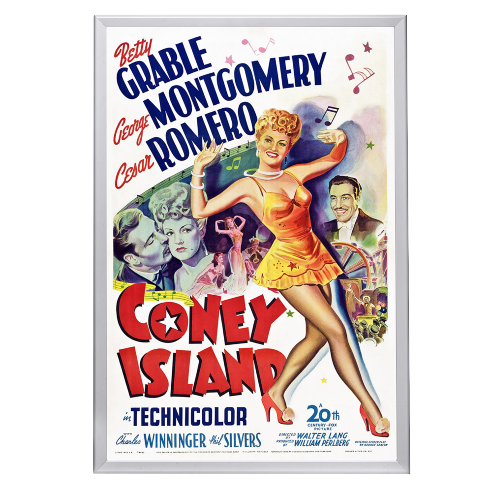 "Coney Island" (1943) Framed Movie Poster