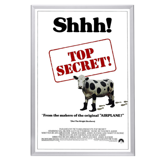 "Top Secret!" (1984) Framed Movie Poster