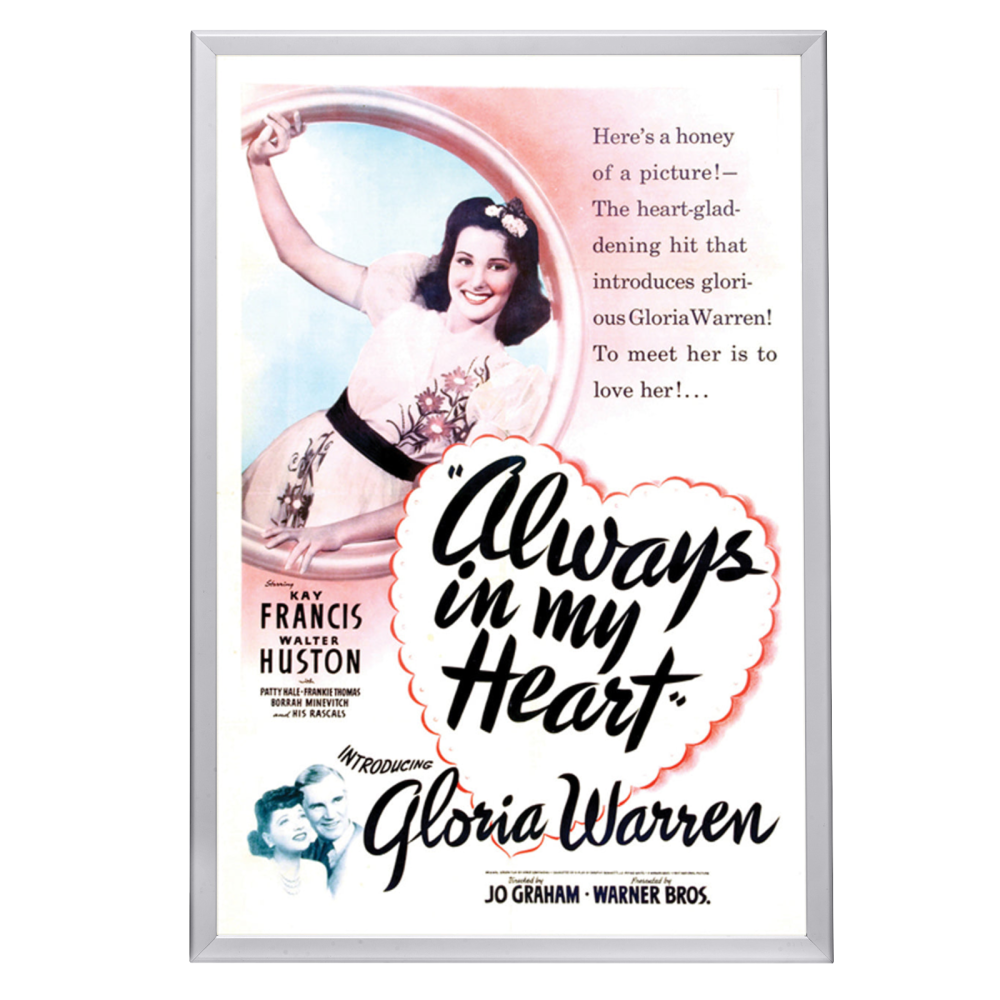 "Always In My Heart" (1942) Framed Movie Poster