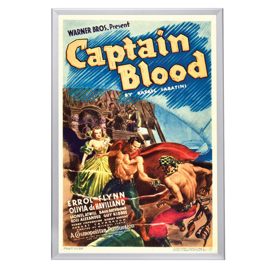 "Captain Blood" (1935) Framed Movie Poster