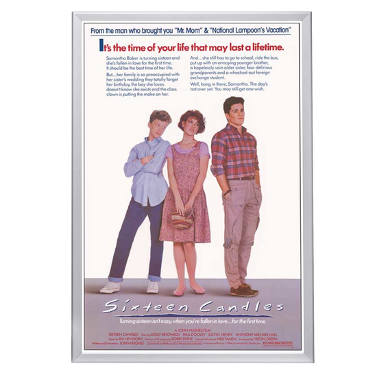 "Sixteen Candles" (1984) Framed Movie Poster