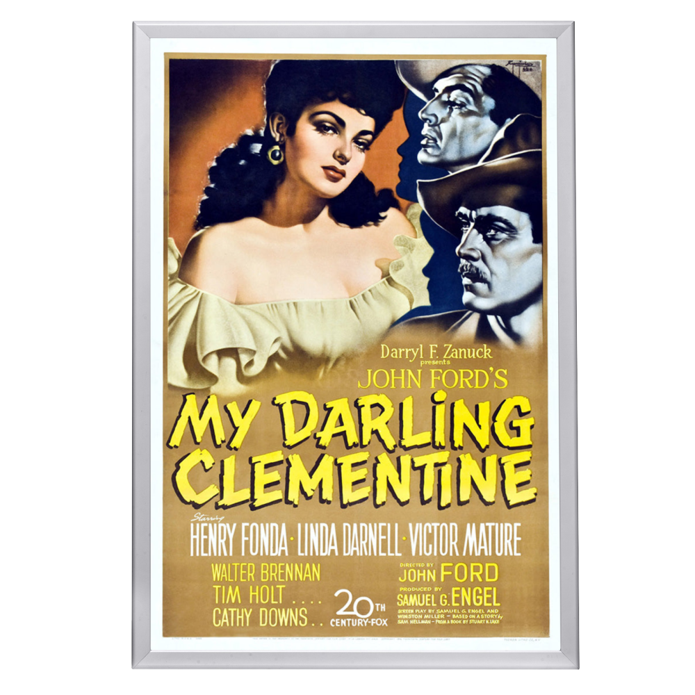 "My Darling Clementine" (1946) Framed Movie Poster