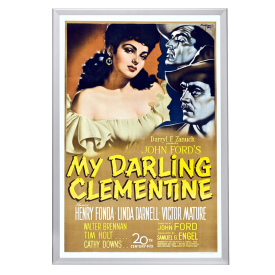 "My Darling Clementine" (1946) Framed Movie Poster