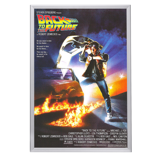 "Back to the Future" (1985) Framed Movie Poster