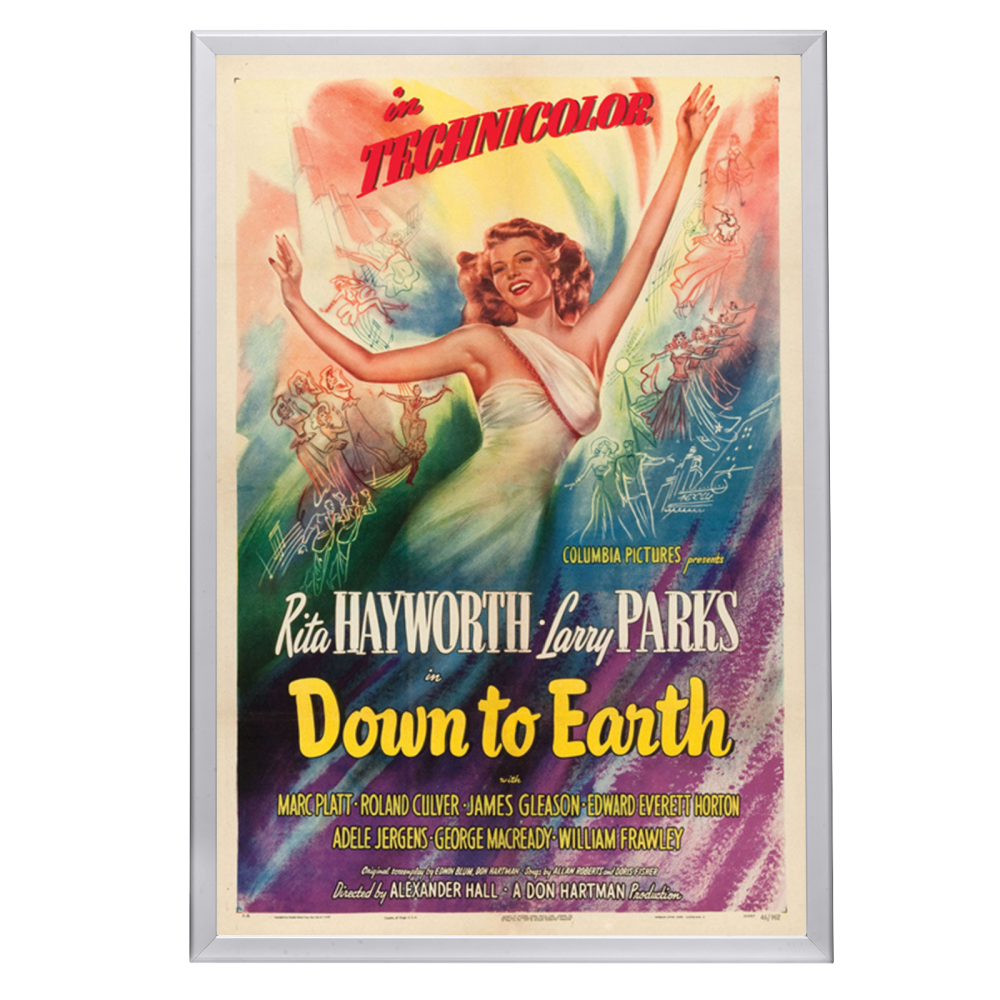 "Down To Earth" (1947) Framed Movie Poster