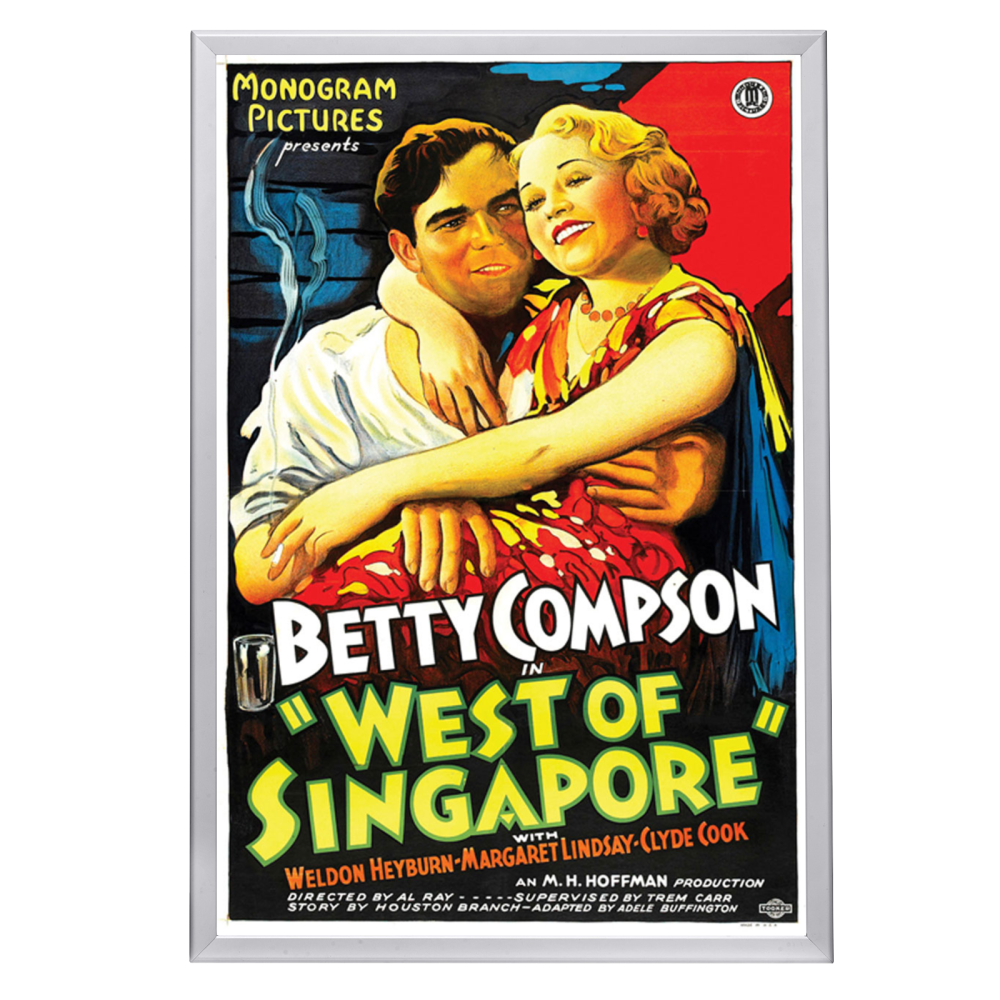 "West Of Singapore" (1933) Framed Movie Poster