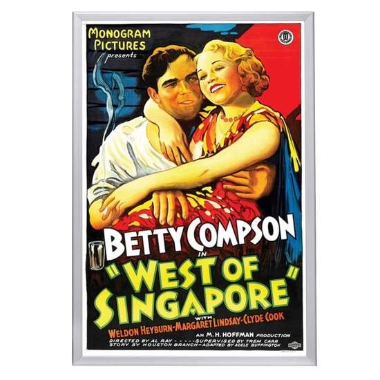 "West Of Singapore" (1933) Framed Movie Poster