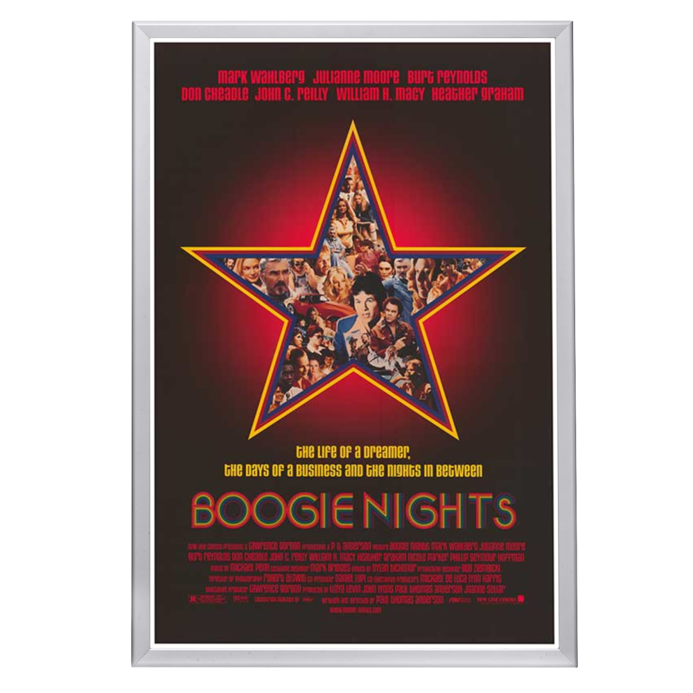 "Boogie Nights" (1997) Framed Movie Poster