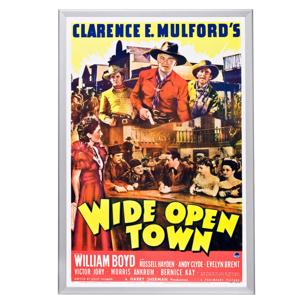 "Wide Open Town" (1941) Framed Movie Poster
