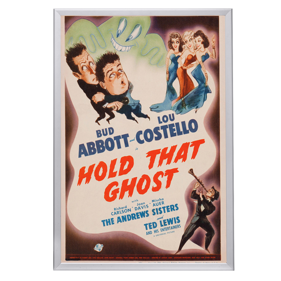 "Hold That Ghost" (1941) Framed Movie Poster