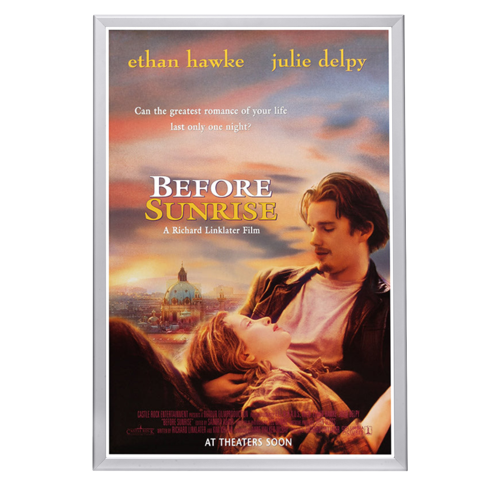 "Before Sunrise" (1995) Framed Movie Poster