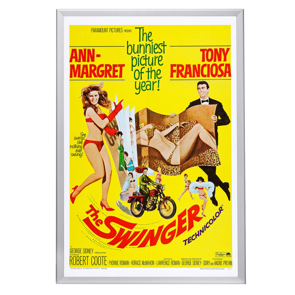 "Swinger" (1966) Framed Movie Poster