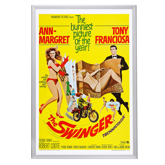 "Swinger" (1966) Framed Movie Poster