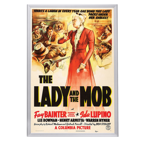 "Lady And The Mob" (1939) Framed Movie Poster