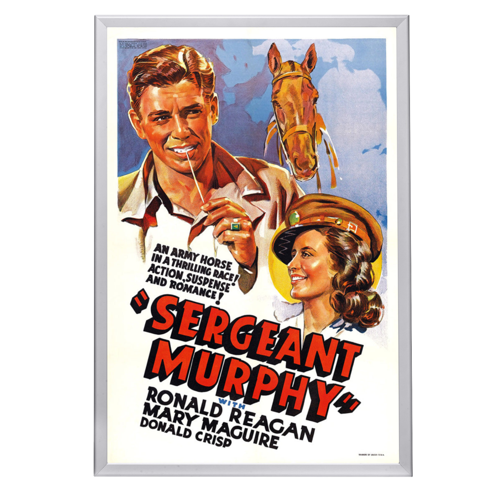 "Sergeant Murphy" (1938) Framed Movie Poster