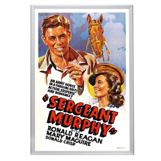 "Sergeant Murphy" (1938) Framed Movie Poster