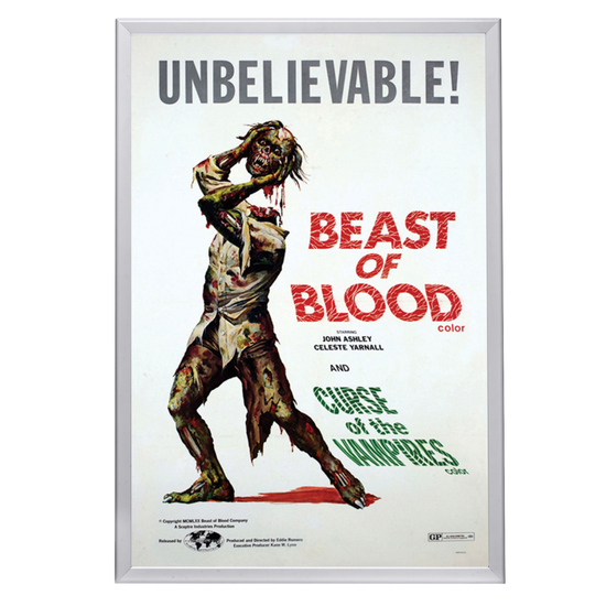 "Beast Of Blood" (1971) Framed Movie Poster