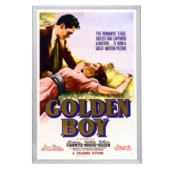 "Golden Boy" (1939) Framed Movie Poster