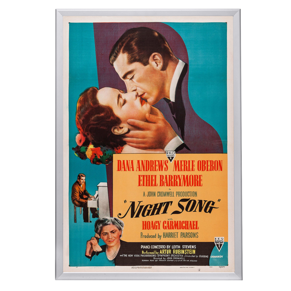 "Night Song" (1948) Framed Movie Poster