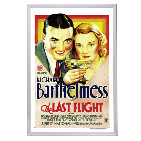 "Last Flight" (1931) Framed Movie Poster