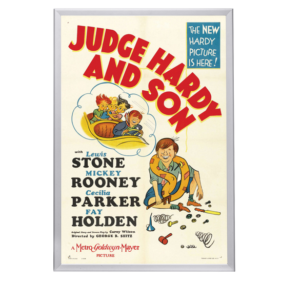 "Judge Hardy And Son" (1939) Framed Movie Poster