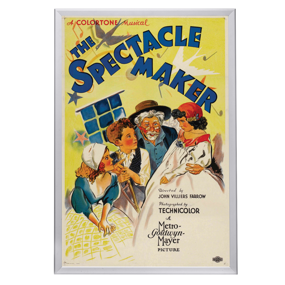 "Spectacle Maker" (1934) Framed Movie Poster