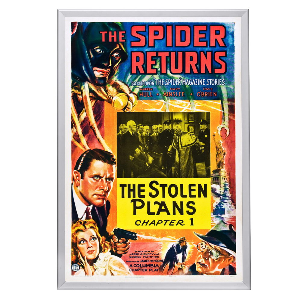 "Spider Returns" (1941) Framed Movie Poster