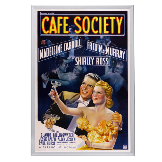 "Cafe Society" (1939) Framed Movie Poster