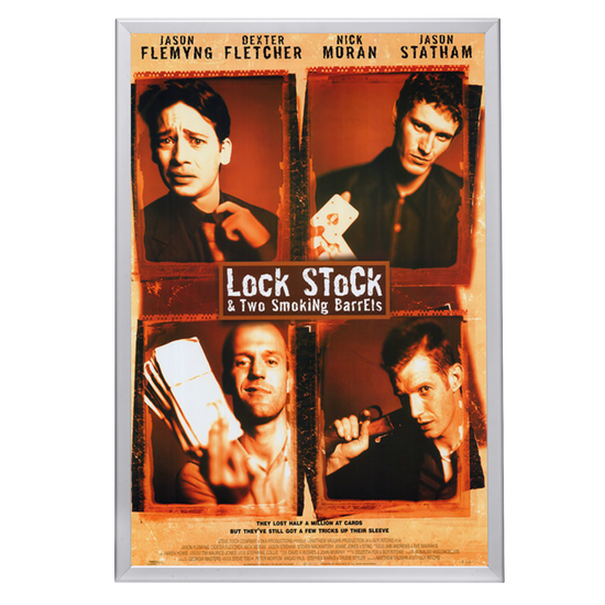 "Lock, Stock and Two Smoking Barrels" (1998) Framed Movie Poster