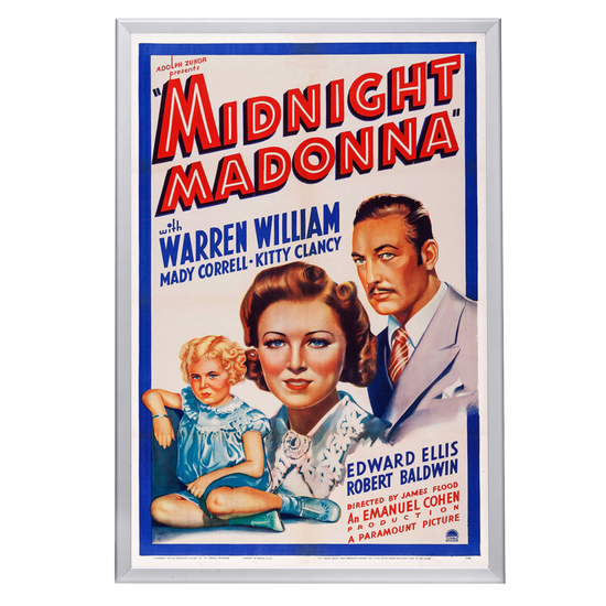 "Midnight Madonna" (1937) Framed Movie Poster