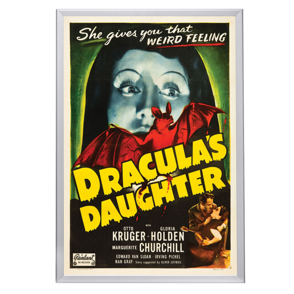 "Dracula's Daughter" (1936) Framed Movie Poster